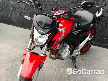 Honda CB TWISTER 250 ABS FLEXONE na cor Vermelha em Curitiba / PR - 6723172