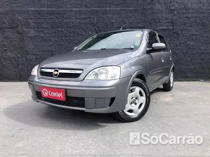 Chevrolet CORSA HATCH MAXX 1.4 8V ECONOFLEX na cor Cinza em Curitiba / PR - 6918961