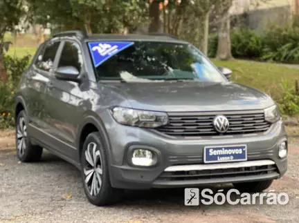 Volkswagen T-CROSS 200 1.0 TSI AT6 na cor Cinza em Curitiba / PR - 6805390