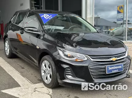 Chevrolet ONIX LTZ 1.0 TB 12V AT6 na cor Preta em São José dos Pinhais / PR - 6899072