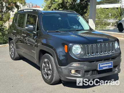 JEEP RENEGADE SPORT 1.8 16V MT5 na cor Preta em São José dos Pinhais / PR - 6934508