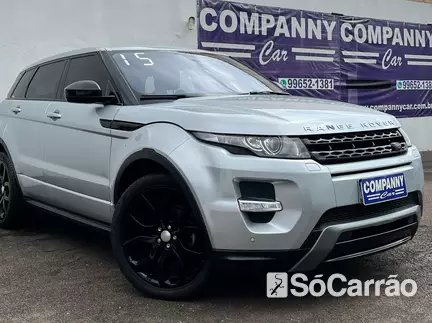 Land Rover RANGE ROVER EVOQUE DYNAMIC(TETO-PAN.) 2.0 TB-SI4 na cor Prata em Curitiba / PR - 6456226