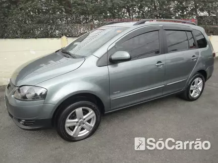 Volkswagen SPACEFOX TREND(CONFORT) G2 1.6 8V na cor Verde em Curitiba / PR - 6777076