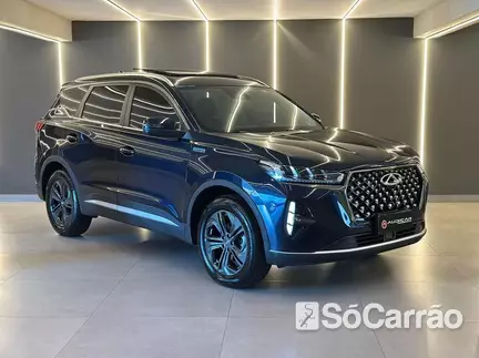 Chery TIGGO 7 PRO MAX DRIVE 1.5 TB HYBRID CVT na cor Azul em Campo Largo / PR - 6818279