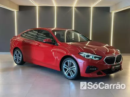 BMW 218I GRAN COUPE SPORT GP 1.5 12V AT na cor Vermelha em Campo Largo / PR - 6847566