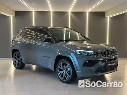 JEEP COMPASS SERIE S 4X2 1.3 T270 TB AT6 na cor Cinza em Campo Largo / PR - 6922853