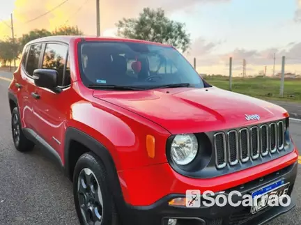 JEEP RENEGADE 1.8 SPORT na cor Vermelha em Curitiba / PR - 6714703