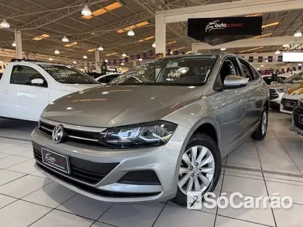 Volkswagen VIRTUS (CONNECT PACK) 1.6 MSI 16V na cor Prata em Curitiba / PR - 6746202