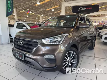 Hyundai CRETA PRESTIGE 2.0 16V AT6 na cor Marrom em Curitiba / PR - 6777406