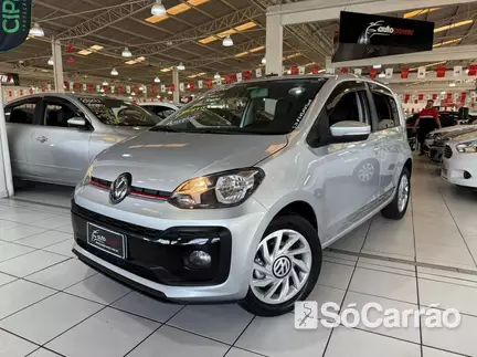 Volkswagen UP! CONNECT 170 TSI 1.0 TB 12V na cor Prata em Curitiba / PR - 6898774