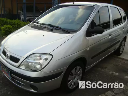 Renault SCENIC AUTHENTIQUE 1.6 16V HIFLEX na cor Prata em Curitiba / PR - 6861045