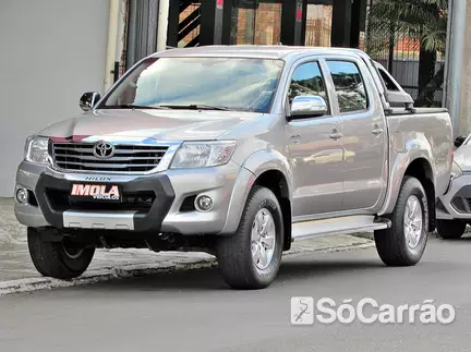 Toyota HILUX CD SRV 4X2 2.7 16V AT na cor Prata no Canoas / RS - 6804765