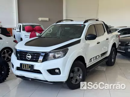 Nissan FRONTIER CD ATTACK 4X4 2.3 16V TDI AT na cor Branca em São José / SC - 6808111