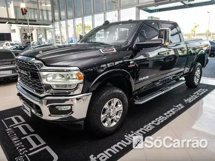 RAM 3500 LARAMIE 4X4 6.7 V6 AT6 na cor Preta em Curitiba / PR - 6494336