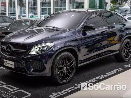 Mercedes GLE 400 COUPE HIGHWAY 3.0 V6 TURBO 4MATIC na cor Azul em Curitiba / PR - 6581286