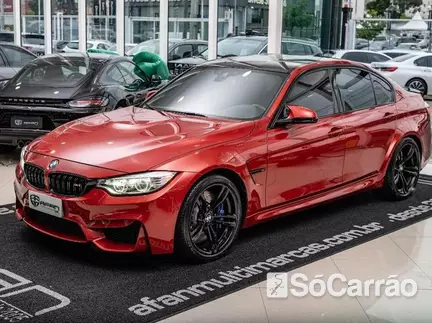 BMW M3 SEDAN 3.0 24V na cor Laranja em Curitiba / PR - 6583208