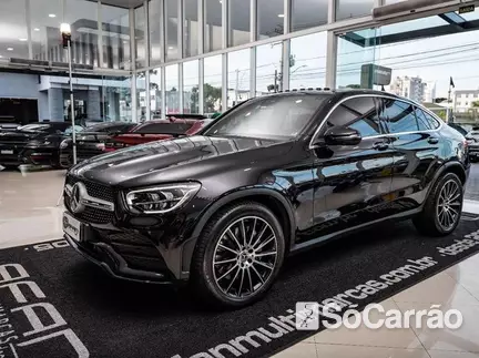 Mercedes GLC 300 COUPE 2.0 16V TB 4MATIC na cor Preta em Curitiba / PR - 6681412