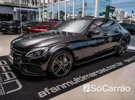 Mercedes C 300 SPORT 2.0 TB na cor Preta em Curitiba / PR - 6683497