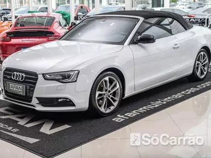 Audi A5 CABRIOLET AMBITION 2.0 16V TFSI QUATTRO S TRONIC na cor Branca em Curitiba / PR - 6765774