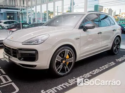 Porsche CAYENNE TURBO S E-HYBRID 4X4 4.0 V8 TIP na cor Cinza em Curitiba / PR - 6782730