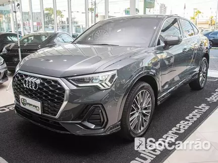 Audi Q3 SPORTBACK PERFORMANCE BLACK NAC QUATTRO 2.0 TIPTRONIC na cor Cinza em Curitiba / PR - 6785612