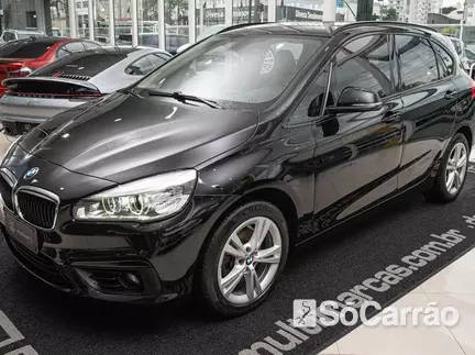 BMW 220I ACTIVE TOURER 2.0 16V TB AT ACTIVEFLEX na cor Preta em Curitiba / PR - 6869879