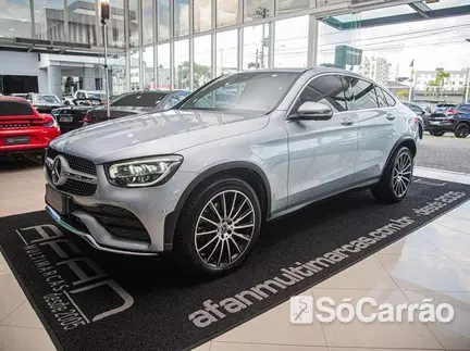 Mercedes GLC 300 COUPE 2.0 16V TB 4MATIC na cor Prata em Curitiba / PR - 6892366