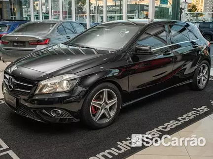 Mercedes A 200 1.6 TURBO na cor Preta em Curitiba / PR - 6926320