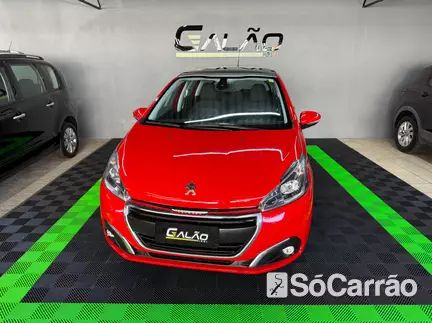 Peugeot 208 GRIFFE 1.6 16V AT6 FLEXSTART na cor Vermelha no Canoas / RS - 6783947