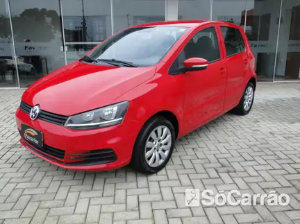 Volkswagen FOX TRENDLINE 1.0 8V na cor Vermelha em Curitiba / PR - 6747725