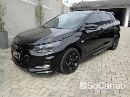 Chevrolet ONIX MP 1175 RS 1.0 TB 12V AT6 na cor Preta em Curitiba / PR - 6985700