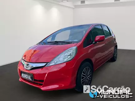 Honda FIT LX 1.4 16V MT na cor Vermelha em Araucária / PR - 6762895