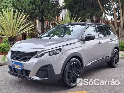 Peugeot 3008 SUV GRIFFE PACK 1.6 THP 16V AT6 na cor Prata em Pinhais / PR - 6769479