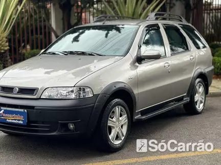 Fiat PALIO WEEKEND ADVENTURE 1.6 16V na cor Cinza em Pinhais / PR - 6895896