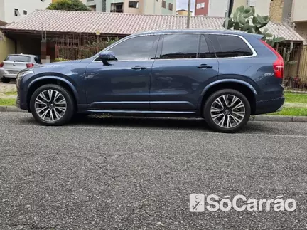 Volvo XC90 XC90 MOMENTUM T6 DRIVE-E AWD 4X4 2.0 TB AT8 na cor Azul em Curitiba / PR - 6660529
