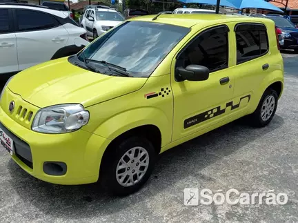 Fiat UNO VIVACE 1.0 8V EVO na cor Amarela em Curitiba / PR - 6708298