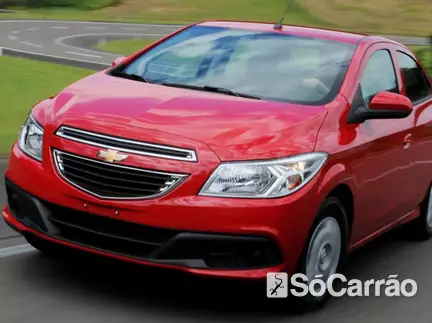 Chevrolet PRISMA LT 1.0 8V SPE/4 na cor Vermelha no Canoas / RS - 6918528