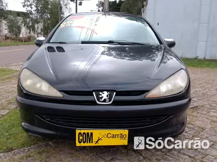 Peugeot 206 SOLEIL 1.0 16V na cor Preta em São José dos Pinhais / PR - 6657177