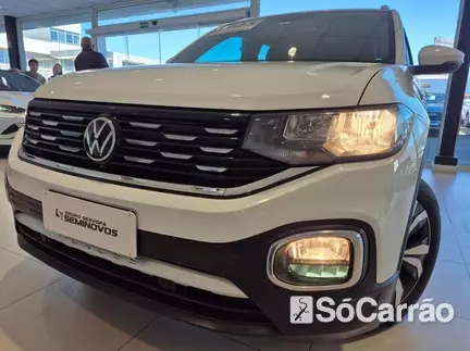 Volkswagen T-CROSS HIGHLINE 250 1.4 TSI AT na cor Branca em Curitiba / PR - 6811136