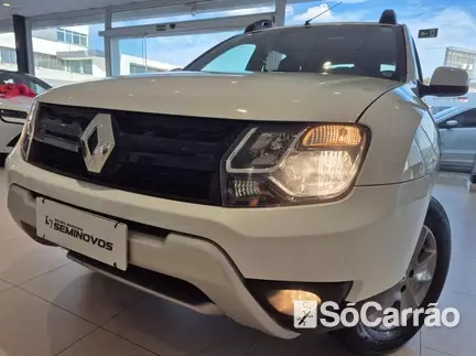 Renault DUSTER DYNAMIQUE 1.6 16V SCE CVT X-TRONIC na cor Branca em Curitiba / PR - 6833382