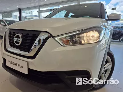 Nissan KICKS S 1.6 16V na cor Branca em Curitiba / PR - 6888245