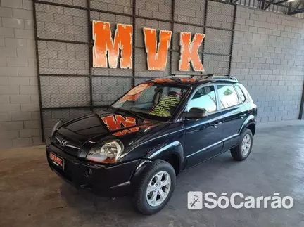 Hyundai TUCSON GL 4X2 2.0 16V MT na cor Preta em Curitiba / PR - 6816852