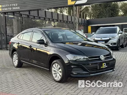 Volkswagen VIRTUS 1.6 MSI 16V na cor Preta em Curitiba / PR - 6929006
