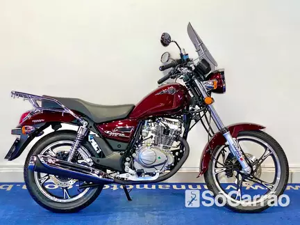Haojue CHOPPER 150 na cor Vermelha em Curitiba / PR - 6838819