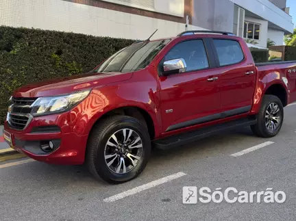 Chevrolet S10 CD LTZ 4X4 2.5 16V AT6 na cor Vermelha em São José / SC - 6913001