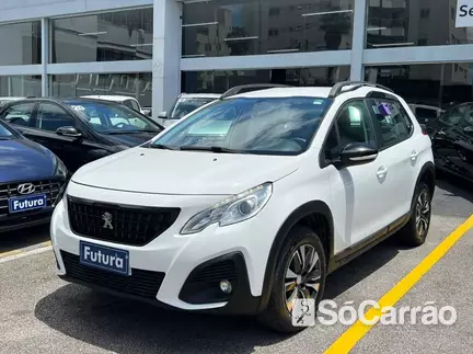 Peugeot 2008 ALLURE 1.6 16V AT6 na cor Branca em Florianópolis / SC - 6694353