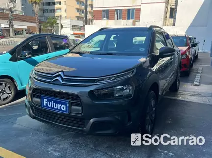 Citroen C4 CACTUS FEEL BUSINESS 1.6 16V AT na cor Cinza em Florianópolis / SC - 6801649
