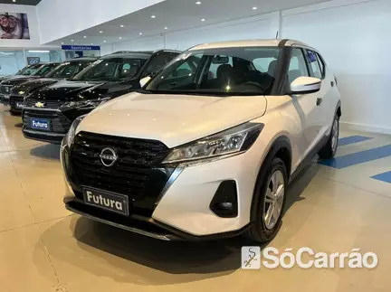 Nissan KICKS ACTIVE 1.6 CVT na cor Branca em Florianópolis / SC - 6907937