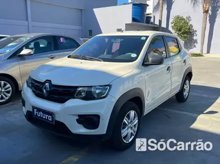 Renault KWID ZEN 1.0 12V na cor Bege em Florianópolis / SC - 6917825
