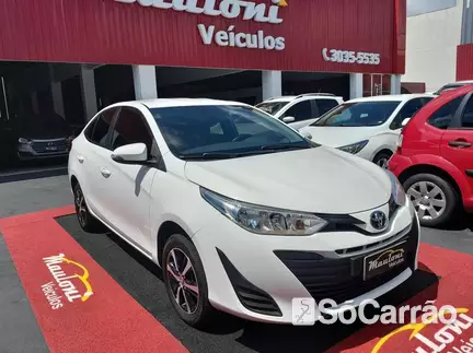 Toyota YARIS SEDAN XL 1.5 CVT na cor Branca em São José dos Pinhais / PR - 6548582